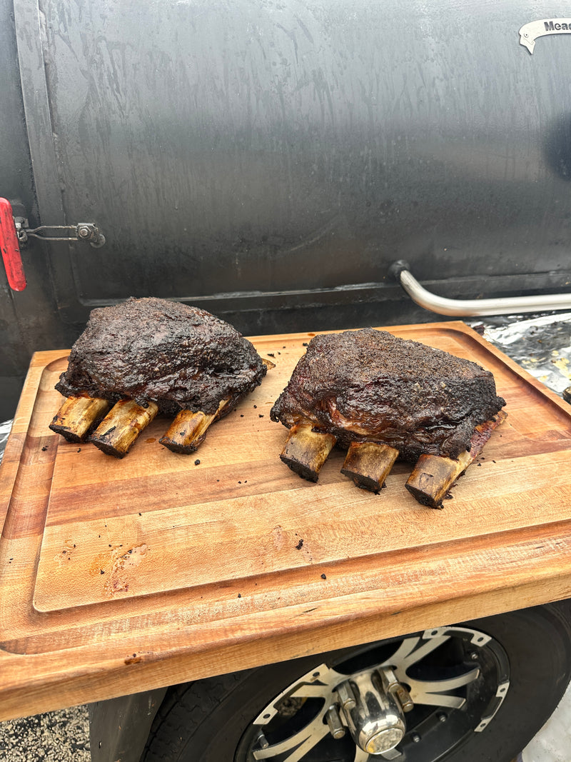 Australian Wagyu Bone-in Short Rib Plate (Marble Score: 4+)