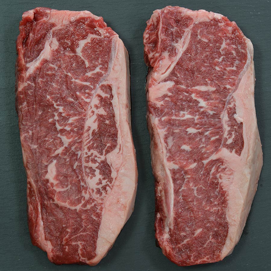 Usda Prime Meyer Ranch New York End Cut Ny Strip 14oz Avg Second City Prime Steak And Seafood